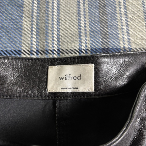 NWT Wilfred Melina Cropped Pant High Rise Straight Leg - Picture 10 of 11